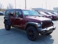 Jeep Wrangler Unlimited Sport Altitude 4x4 Snazzberry Pearl photo #3