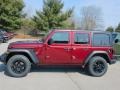Jeep Wrangler Unlimited Sport Altitude 4x4 Snazzberry Pearl photo #8