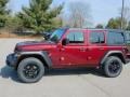 Jeep Wrangler Unlimited Sport Altitude 4x4 Snazzberry Pearl photo #9