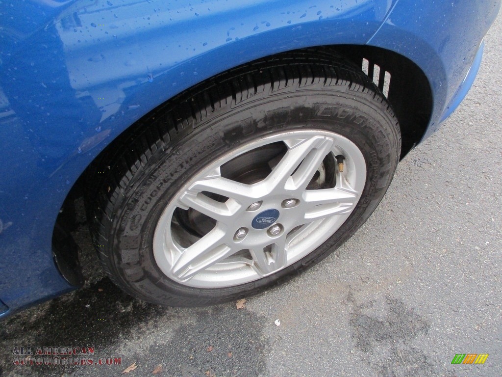 2018 Fiesta SE Sedan - Lightning Blue / Charcoal Black photo #7