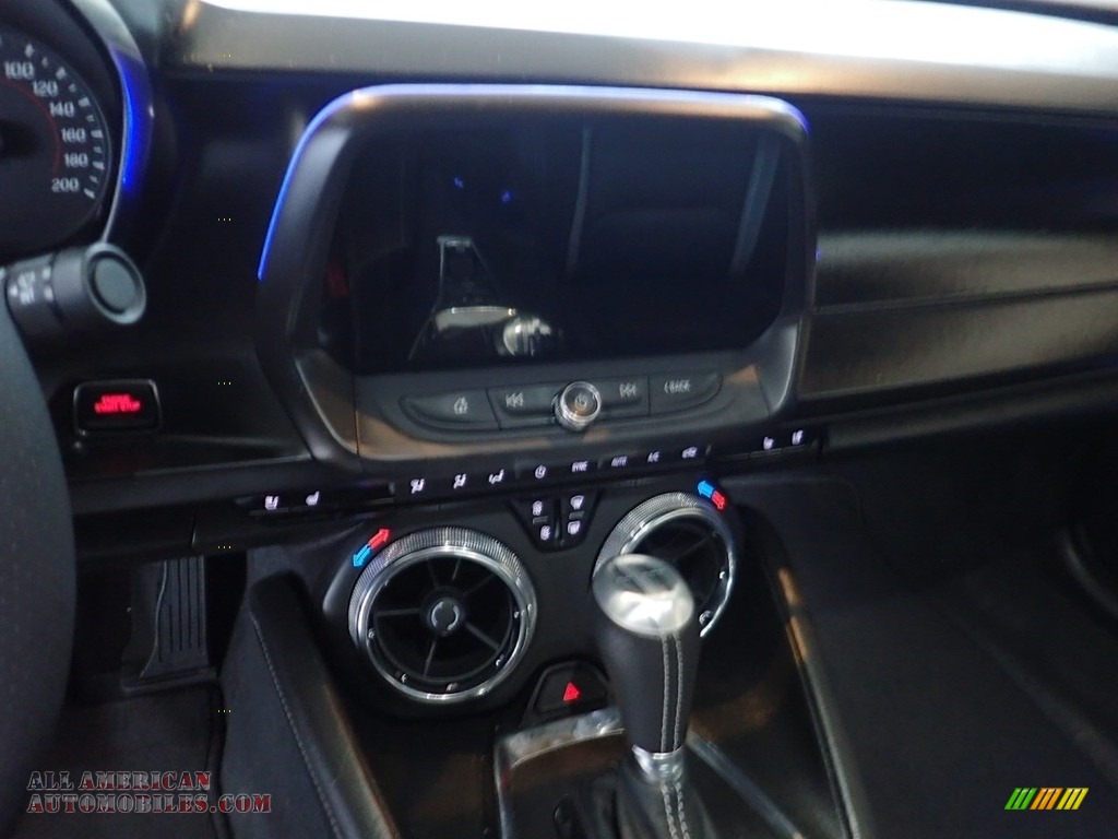 2020 Camaro SS Coupe - Riverside Blue Metallic / Jet Black photo #28