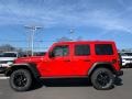 Jeep Wrangler Unlimited Willys 4x4 Firecracker Red photo #4