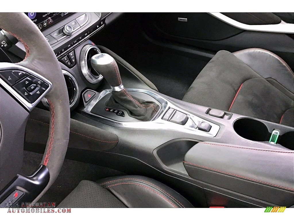 2020 Camaro ZL1 Coupe - Shadow Gray Metallic / Adrenaline Red photo #17