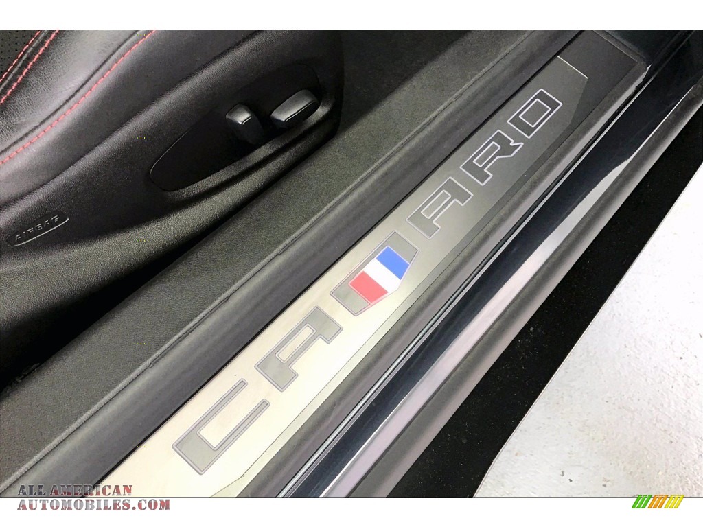 2020 Camaro ZL1 Coupe - Shadow Gray Metallic / Adrenaline Red photo #25