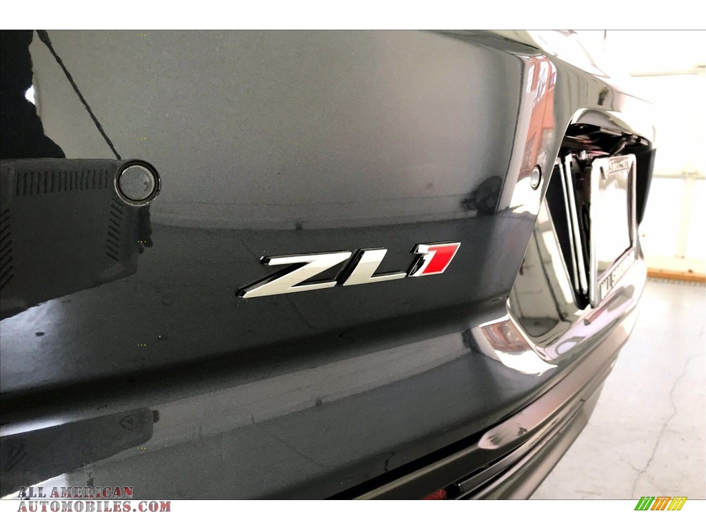 2020 Camaro ZL1 Coupe - Shadow Gray Metallic / Adrenaline Red photo #31