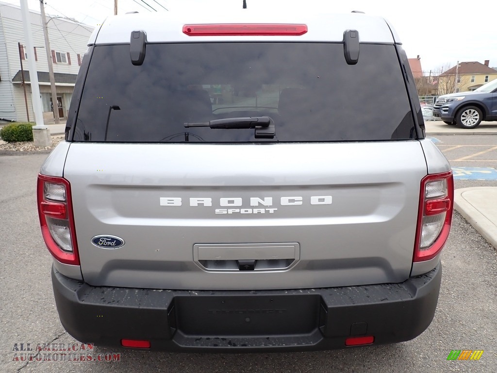 2021 Bronco Sport Big Bend 4x4 - Iconic Silver Metallic / Ebony photo #4