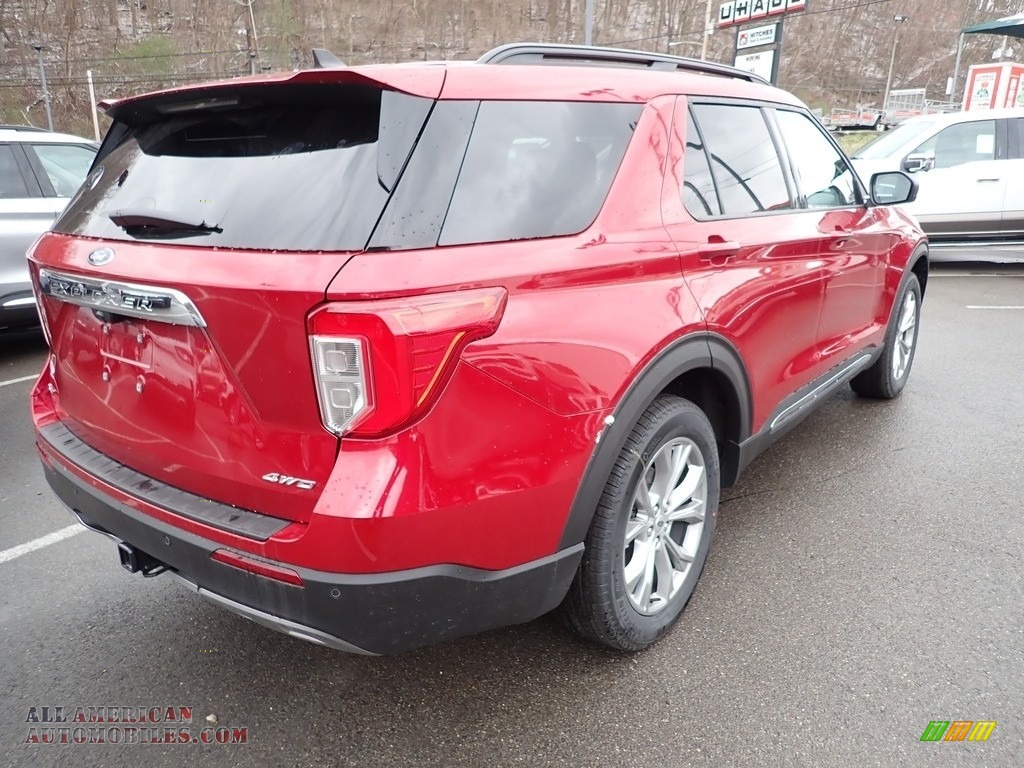 2021 Explorer XLT 4WD - Rapid Red Metallic / Ebony photo #2
