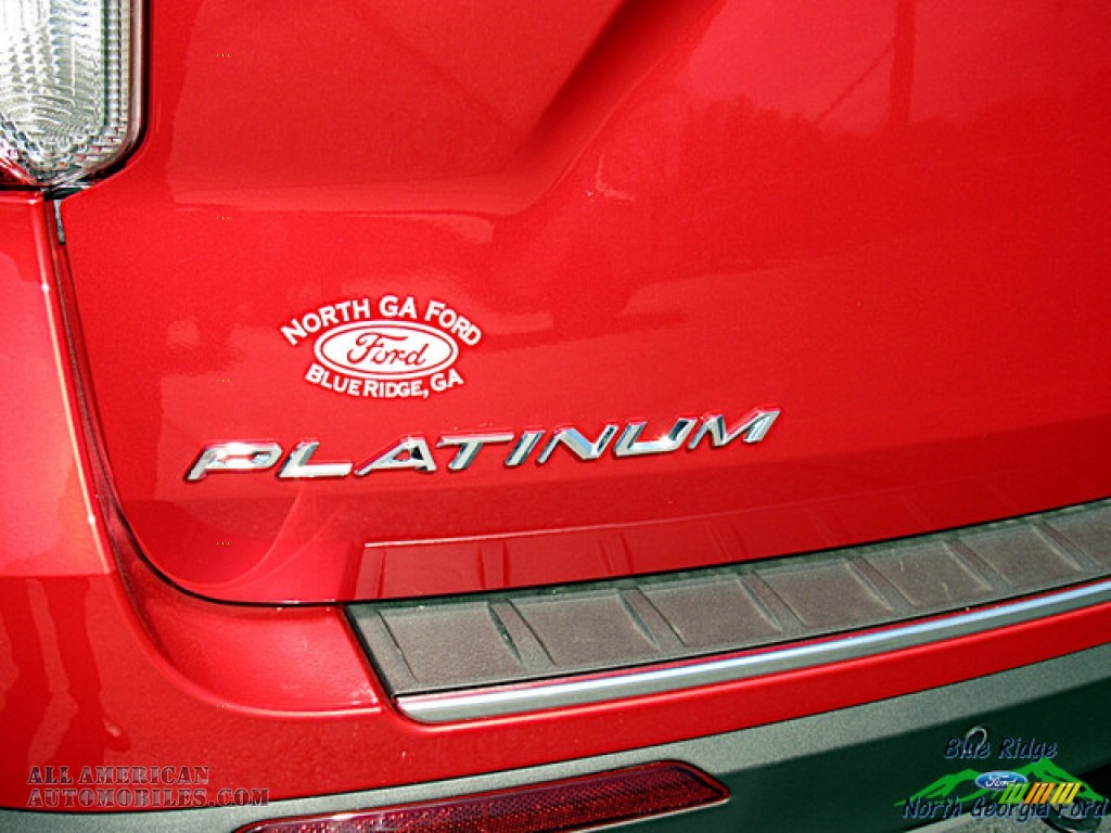2021 Explorer Platinum 4WD - Rapid Red Metallic / Sandstone photo #31