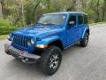 Jeep Wrangler Unlimited Rubicon 4x4 Hydro Blue Pearl photo #2