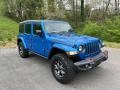 Jeep Wrangler Unlimited Rubicon 4x4 Hydro Blue Pearl photo #4
