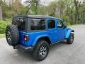 Jeep Wrangler Unlimited Rubicon 4x4 Hydro Blue Pearl photo #6