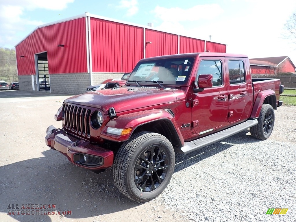 Snazzberry Pearl / Black/Steel Gray Jeep Gladiator High Altitude 4x4