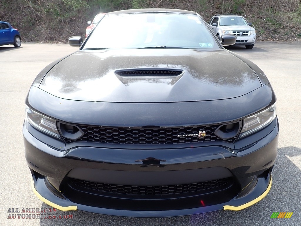 2021 Charger Scat Pack - Pitch Black / Black photo #9