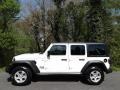 Jeep Wrangler Unlimited Sport 4x4 Right Hand Drive Bright White photo #1