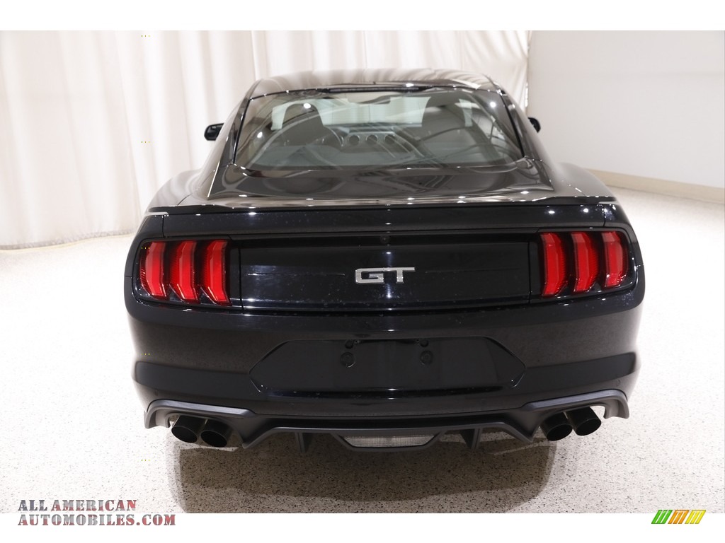 2018 Mustang GT Fastback - Shadow Black / Ebony photo #18