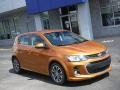 Chevrolet Sonic LT Hatchback Orange Burst Metallic photo #1
