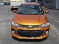 Chevrolet Sonic LT Hatchback Orange Burst Metallic photo #3