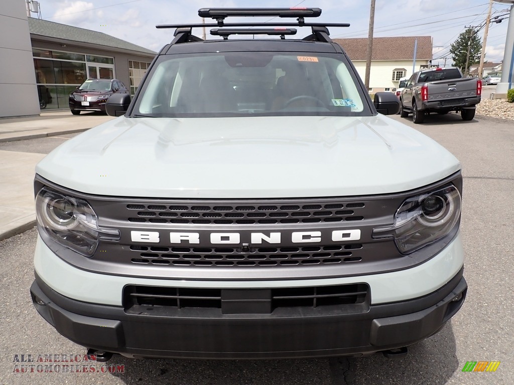 2021 Bronco Sport Badlands 4x4 - Cactus Gray / Ebony/Roast photo #9