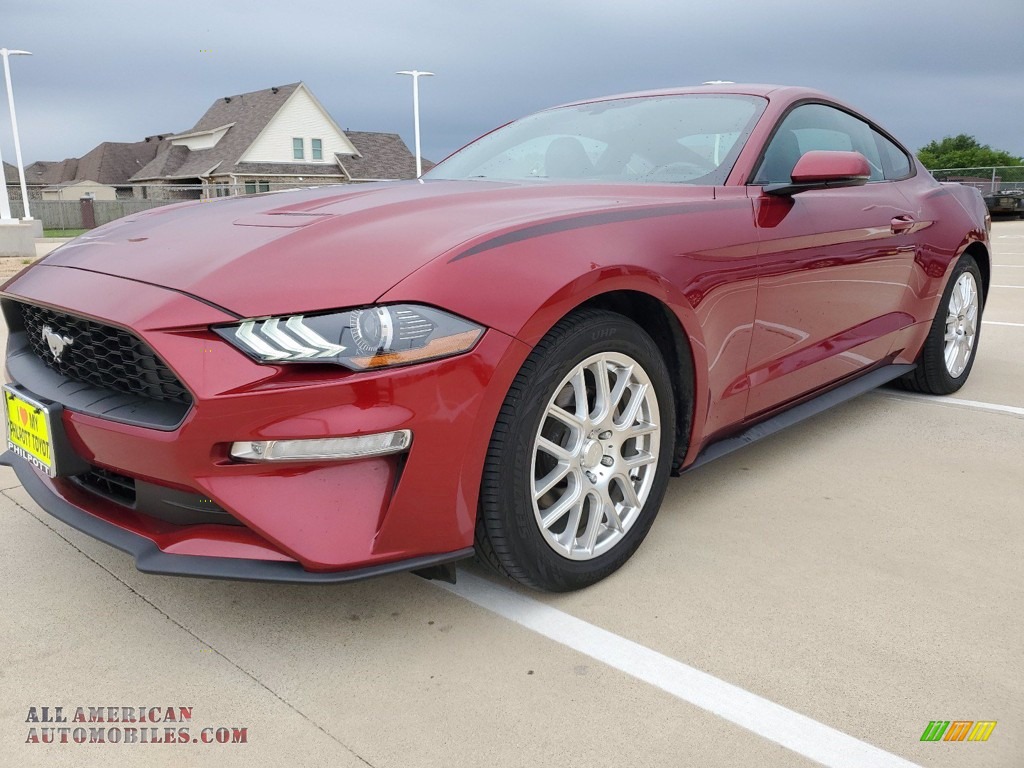 2018 Mustang EcoBoost Premium Fastback - Ruby Red / Ebony photo #2