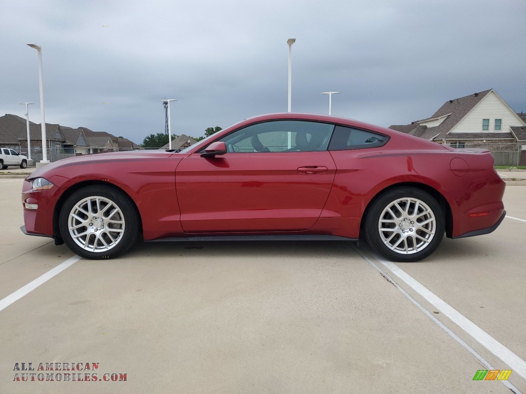 2018 Mustang EcoBoost Premium Fastback - Ruby Red / Ebony photo #5
