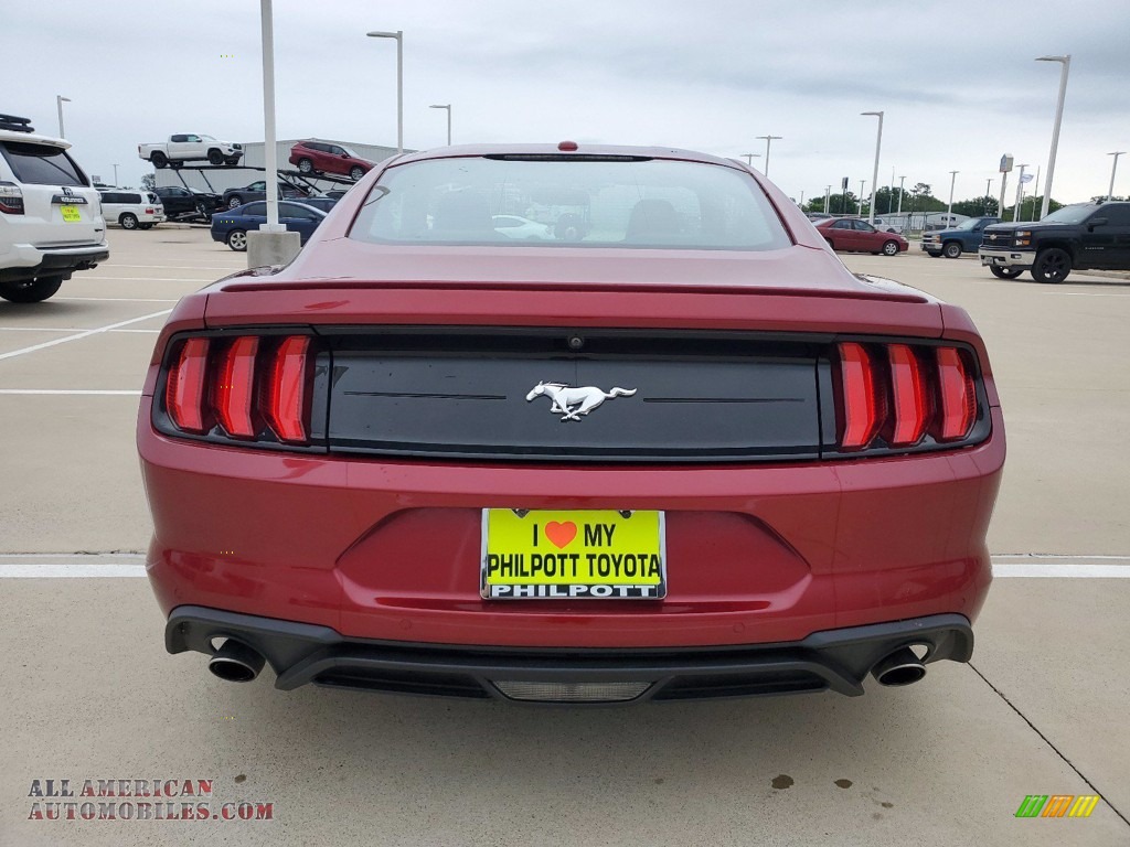 2018 Mustang EcoBoost Premium Fastback - Ruby Red / Ebony photo #6