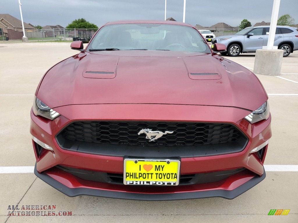 2018 Mustang EcoBoost Premium Fastback - Ruby Red / Ebony photo #7