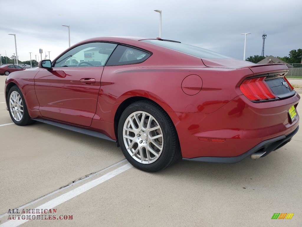 2018 Mustang EcoBoost Premium Fastback - Ruby Red / Ebony photo #9