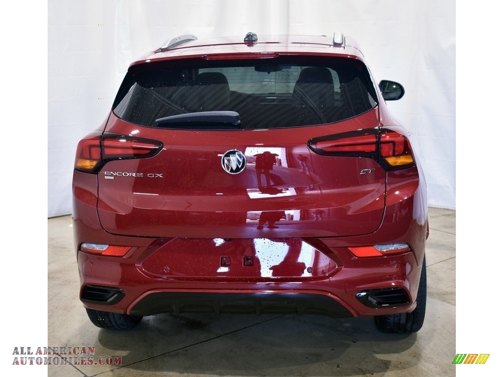 2021 Encore GX Select AWD - Chili Red Metallic / Whisper Beige photo #3
