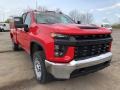 Chevrolet Silverado 2500HD Work Truck Double Cab Utility Red Hot photo #2