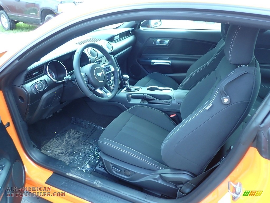 2021 Mustang EcoBoost Fastback - Twister Orange Tri-Coat / Ebony photo #13