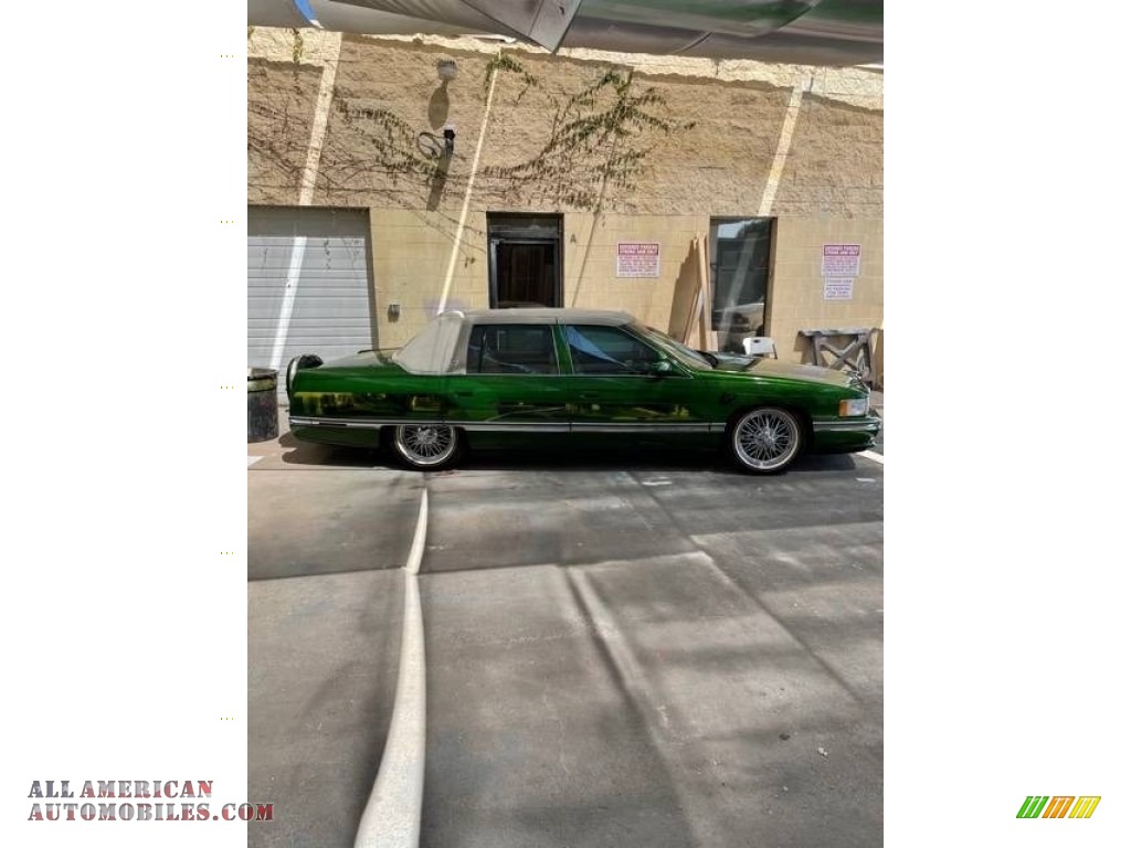 1995 DeVille Sedan - Polo Green Metallic / Tan photo #6