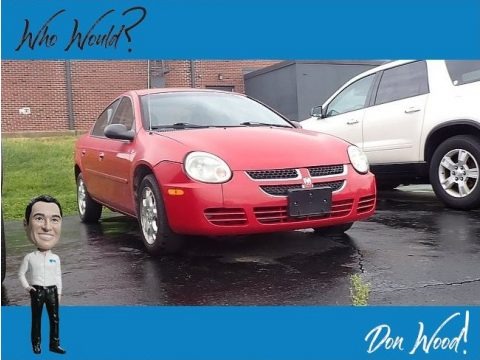 Flame Red 2005 Dodge Neon SXT