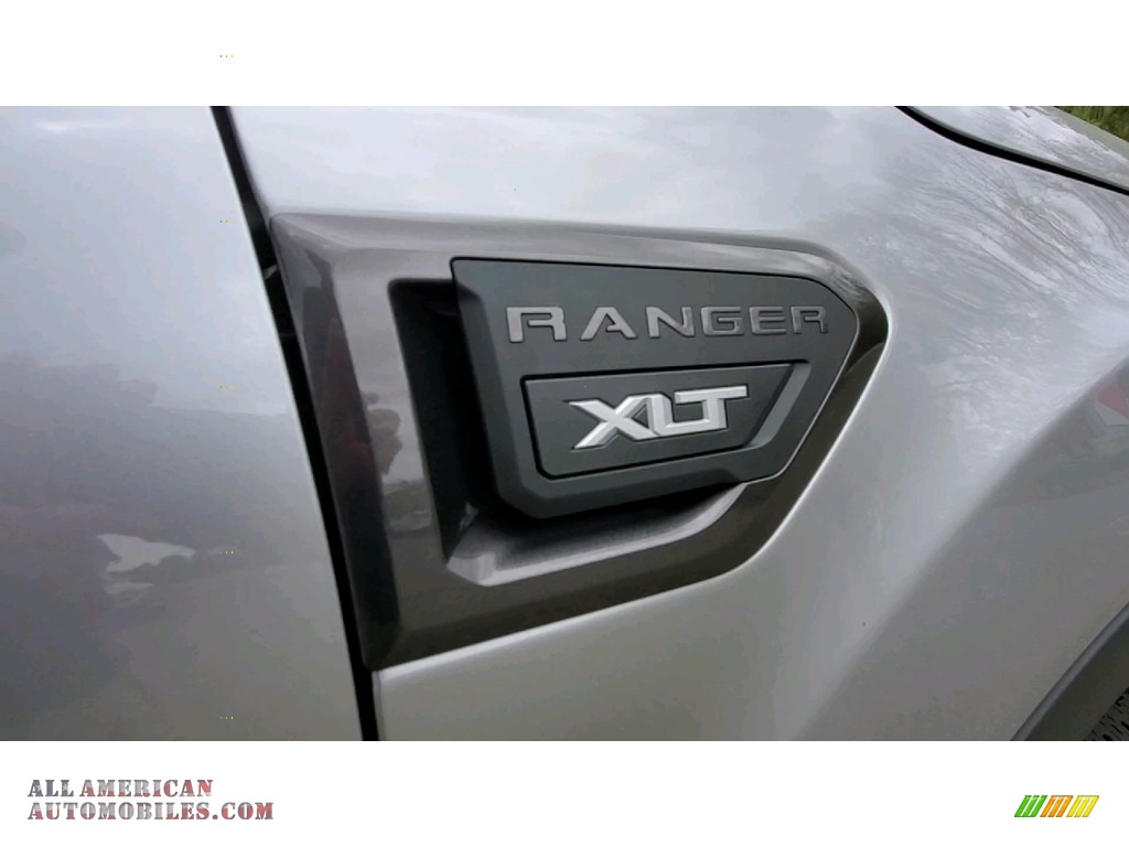 2021 Ranger XLT SuperCrew 4x4 - Iconic Silver Metallic / Ebony photo #25