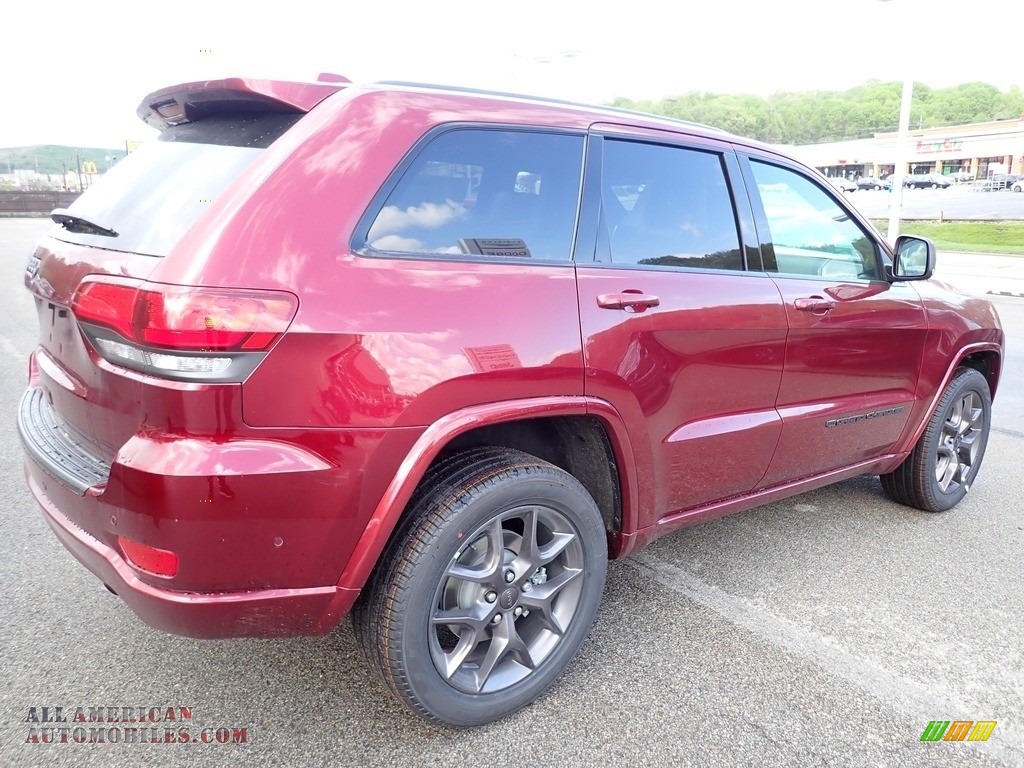 2021 Grand Cherokee Limited 4x4 - Velvet Red Pearl / Black photo #6