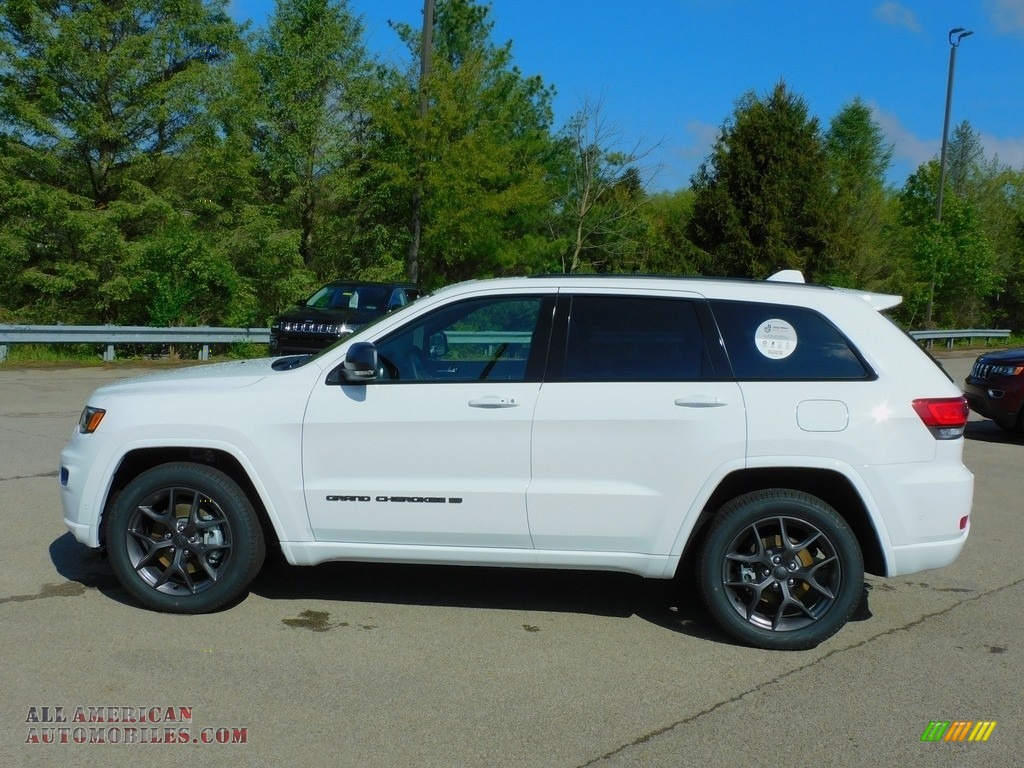 2021 Grand Cherokee Limited 4x4 - Bright White / Black photo #9