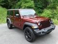 Jeep Wrangler Unlimited Sport Altitude 4x4 Snazzberry Pearl photo #6