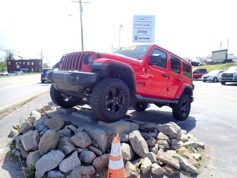 Firecracker Red 2020 Jeep Wrangler Unlimited Altitude 4x4