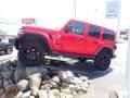 Jeep Wrangler Unlimited Altitude 4x4 Firecracker Red photo #2
