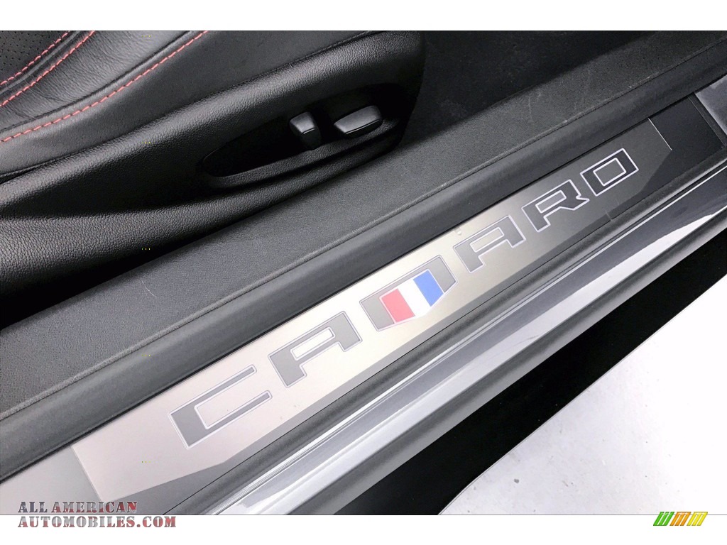2021 Camaro ZL1 Coupe - Satin Steel Metallic / Adrenaline Red photo #25