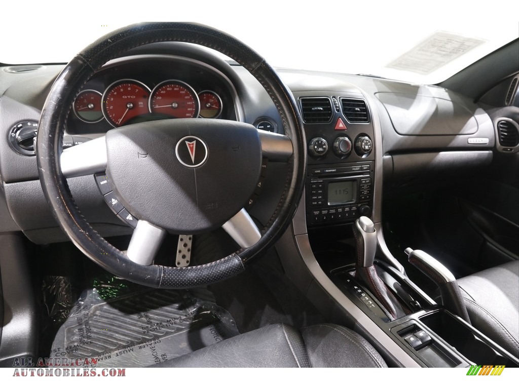 2006 GTO Coupe - Cyclone Gray Metallic / Black photo #6