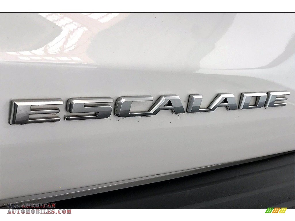 2019 Escalade Platinum 4WD - Crystal White Tricoat / Maple Sugar/Jet Black Accents photo #7