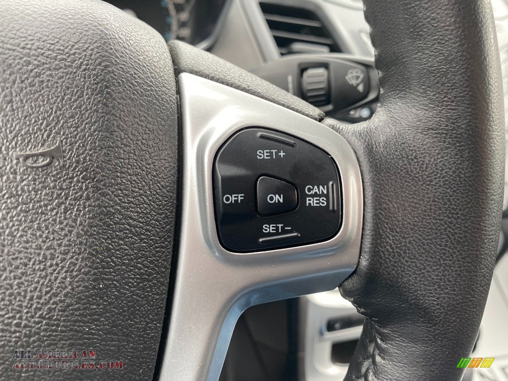 2015 Fiesta SE Sedan - Magnetic Metallic / Charcoal Black photo #18