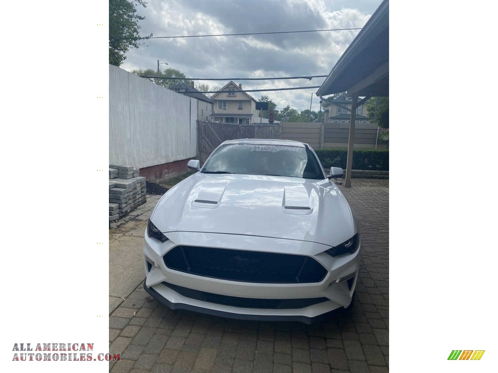 2018 Mustang EcoBoost Premium Fastback - Oxford White / Ebony photo #1