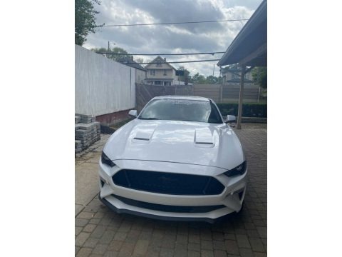 Oxford White 2018 Ford Mustang EcoBoost Premium Fastback