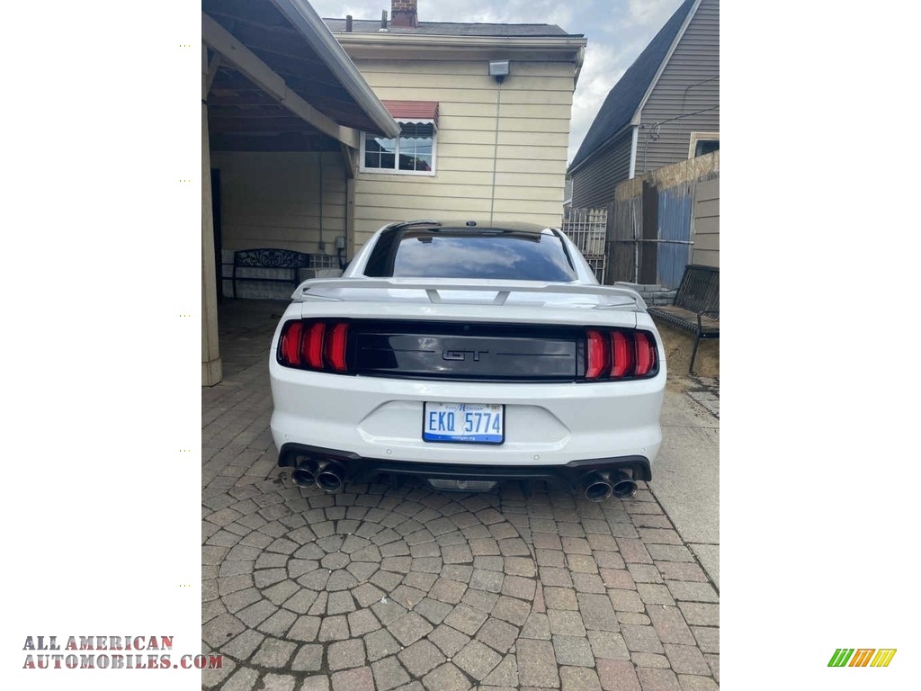 2018 Mustang EcoBoost Premium Fastback - Oxford White / Ebony photo #5