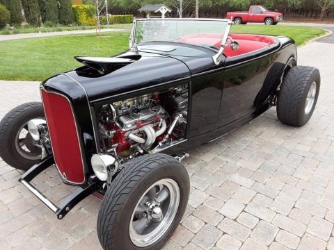 Black 1923 Ford T Bucket Roadster