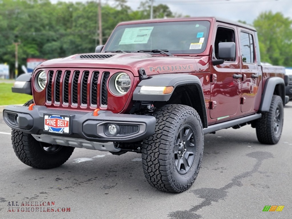 2021 Jeep Gladiator Mojave 4x4 in Snazzberry Pearl 577079 All