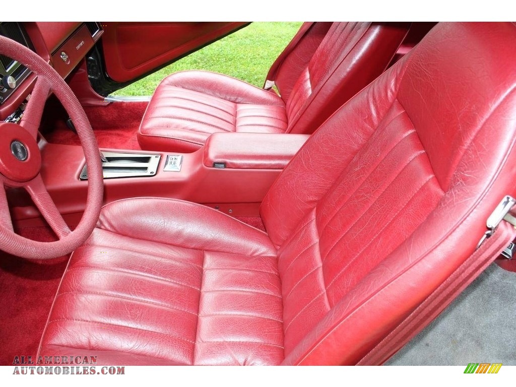 1980 Camaro Z28 Sport Coupe - Black / Carmine Red photo #8