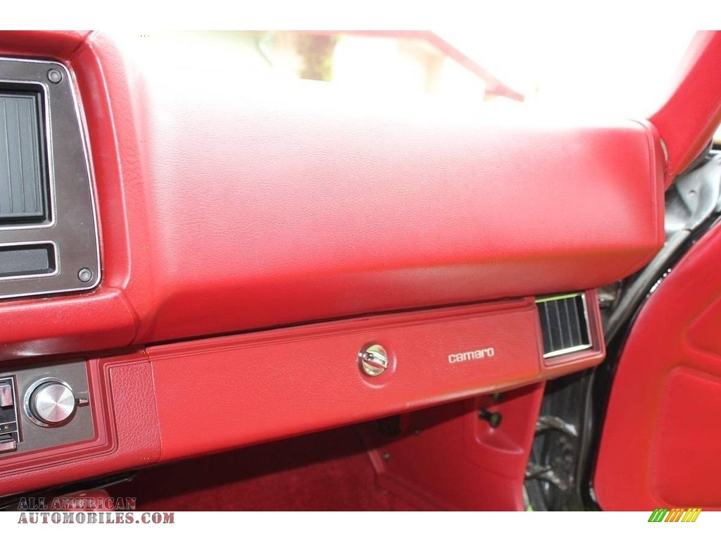 1980 Camaro Z28 Sport Coupe - Black / Carmine Red photo #17