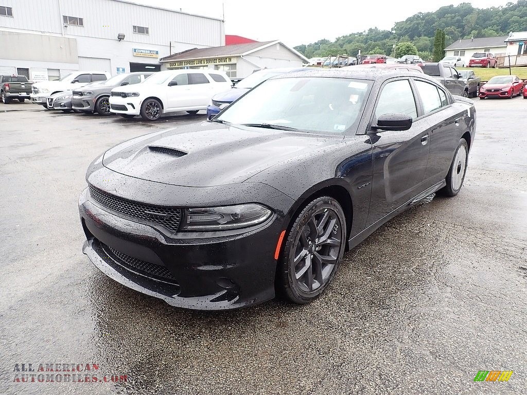 2021 Charger R/T - Pitch Black / Black photo #1